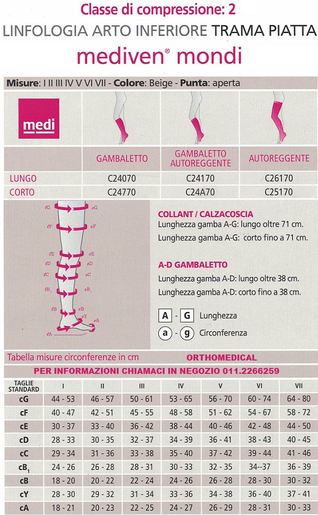 Calze shop elastocompressive prezzi